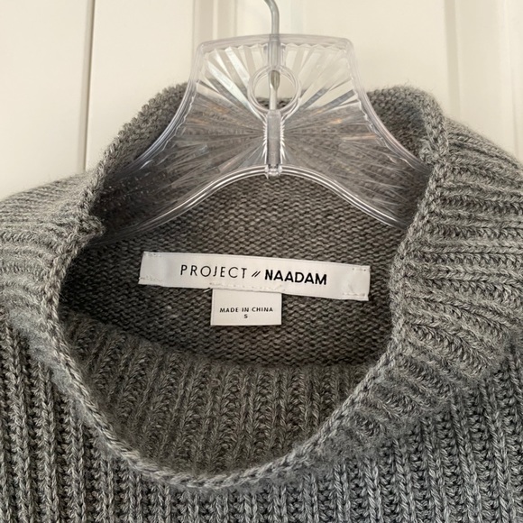 Grey Knit Sweater - Picture 3 of 4